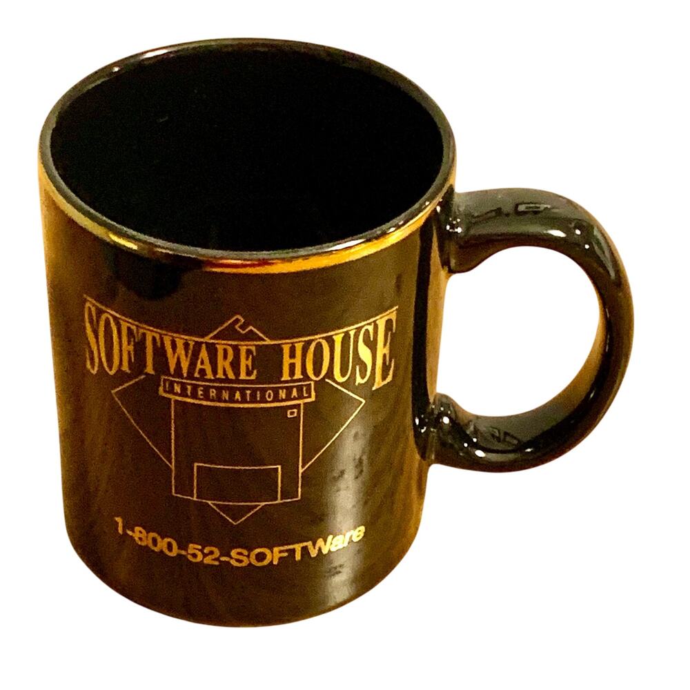 Software House International SHI Coffee Mug Cup Microsoft Word for Windows 2.0